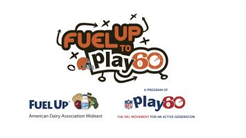 American Dairy Association Mideast Fuel Up to Play 60 Cleveland Browns Logo